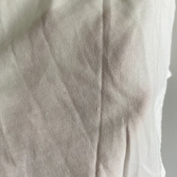 LULULEMON White Racerback t-Back Scoop Neck Tank Top Size  4 - Picture 4 of 9